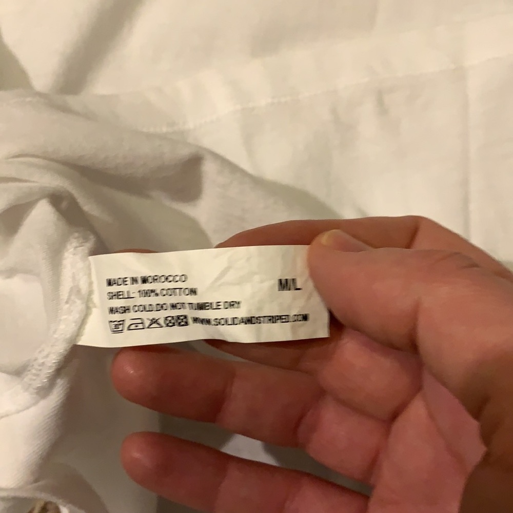 Solid And Striped Ringer Tee - image 3